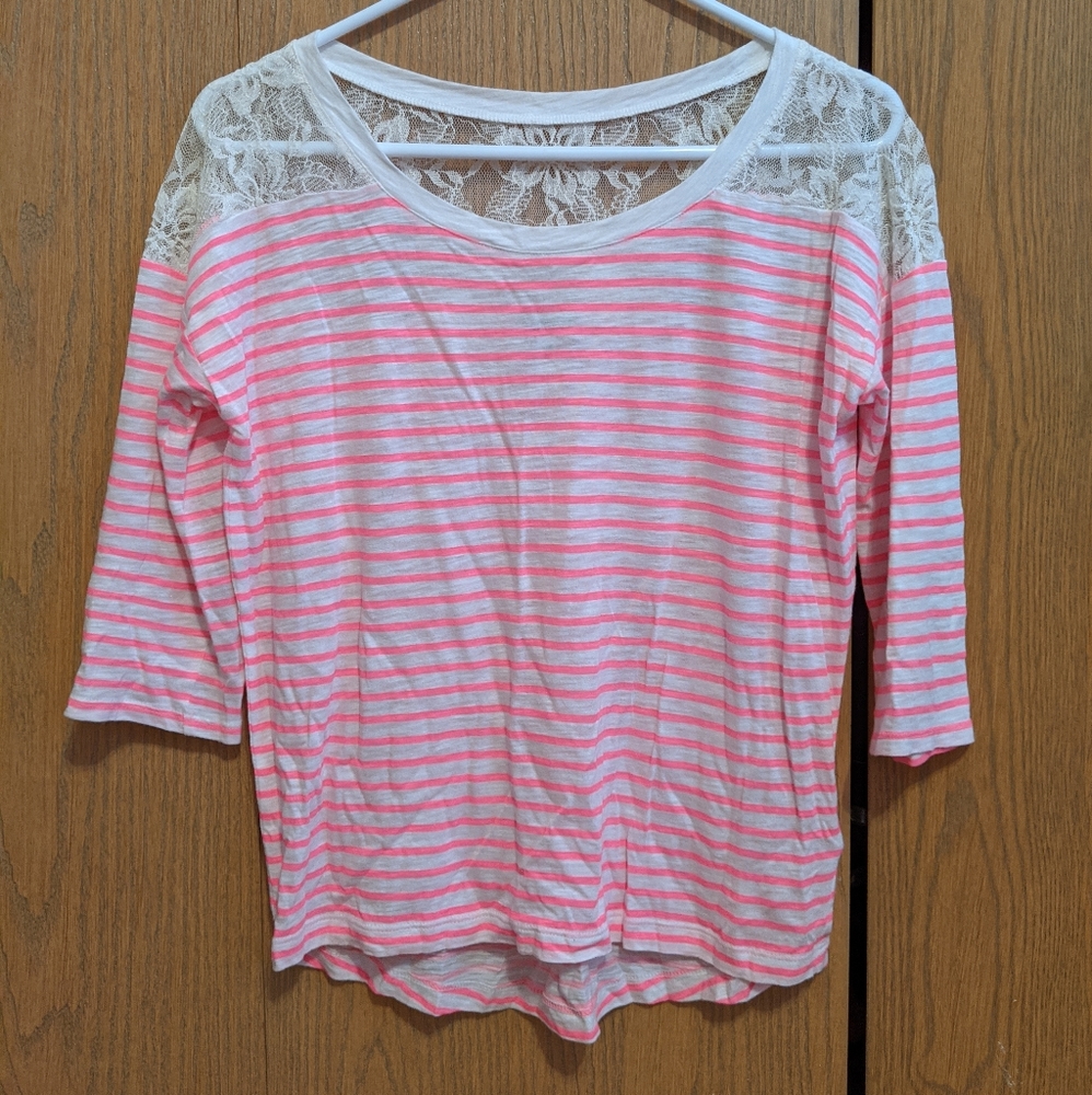 Express striped top